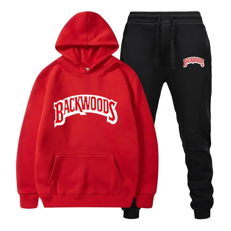 Backwoods Men's Fleece Hoodie and Pant Set