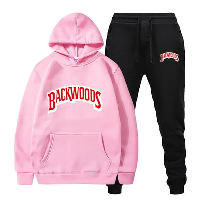 Backwoods Men's Fleece Hoodie and Pant Set