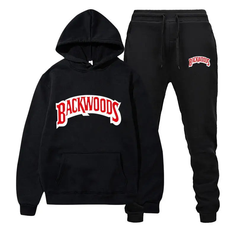 Backwoods Men's Fleece Hoodie and Pant Set