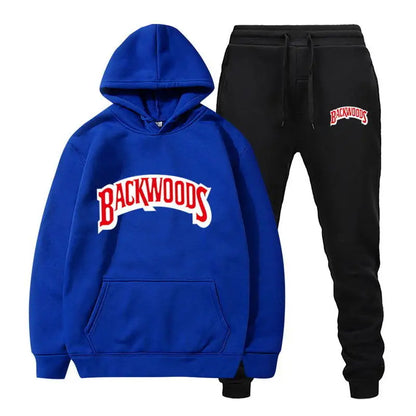 Backwoods Men's Fleece Hoodie and Pant Set