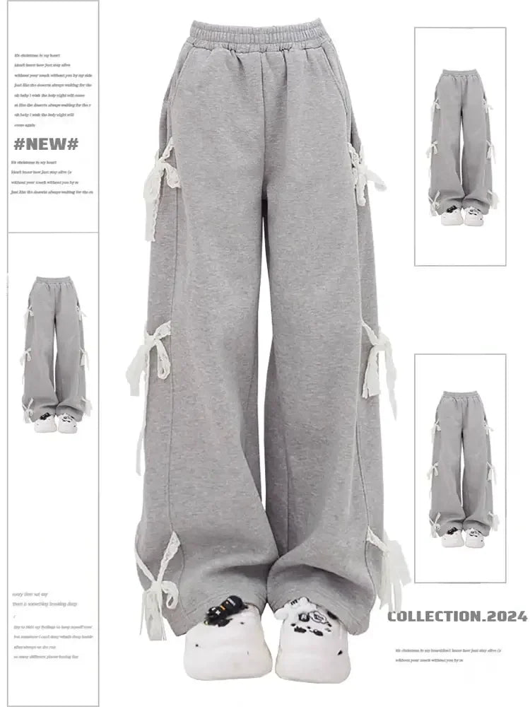 Oversized Wide-Leg Sweatpants