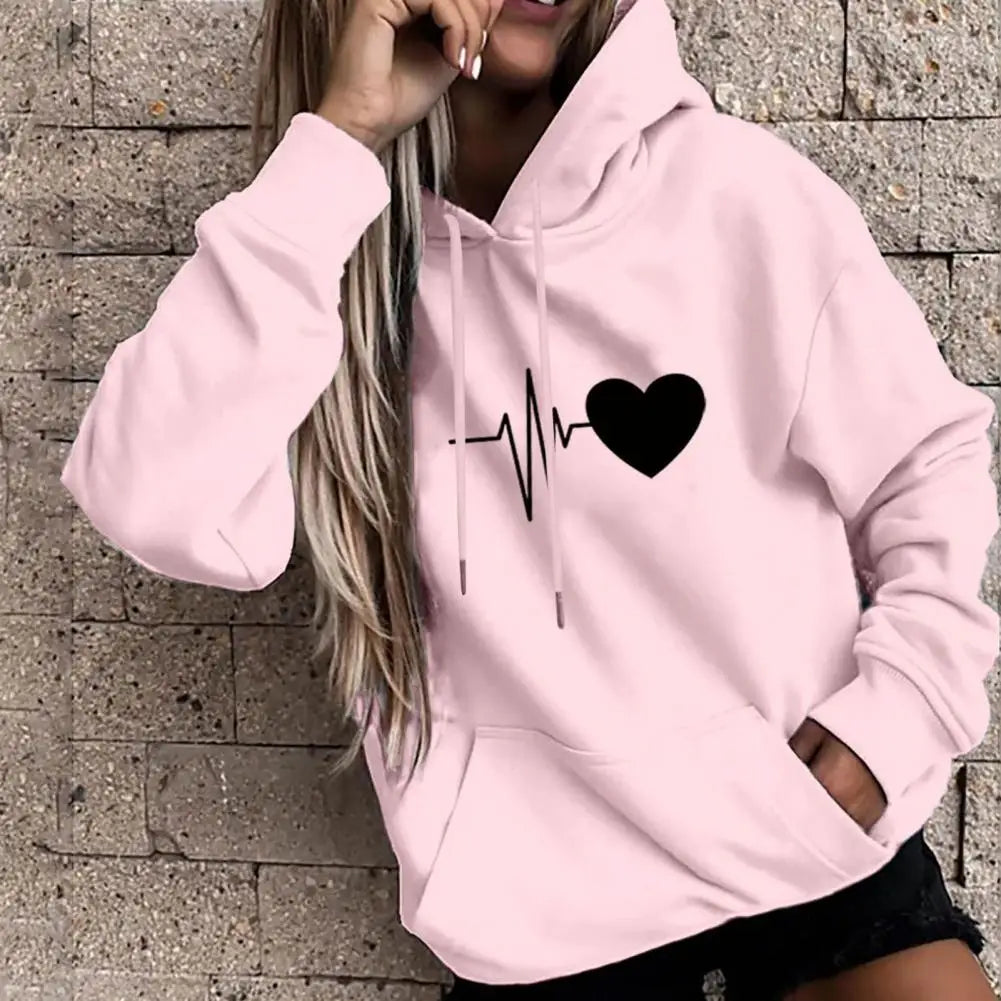 Heartbeat Graphic Hoodie