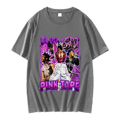 Lil Uzi Vert Pink Graphic T-Shirt