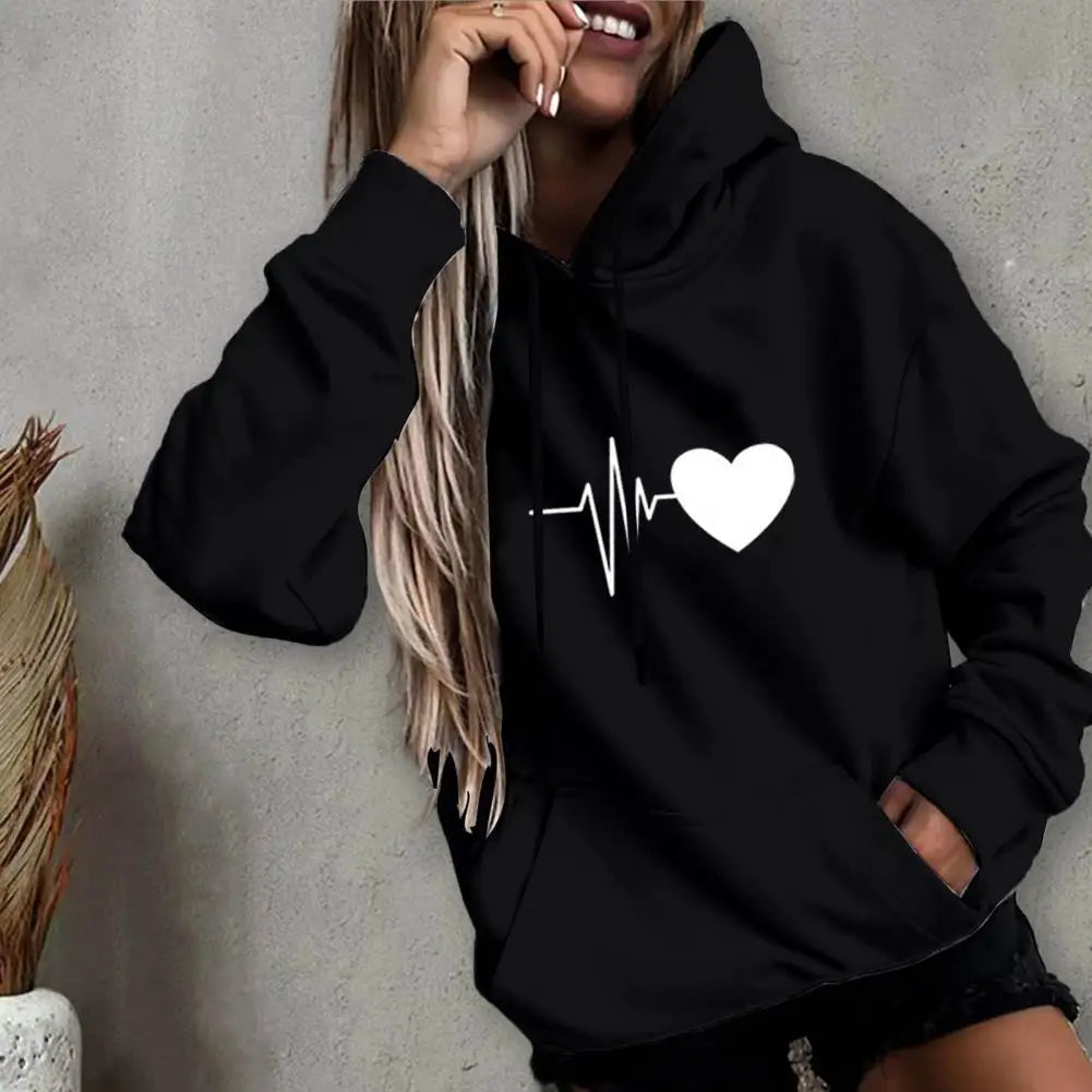 Heartbeat Graphic Hoodie