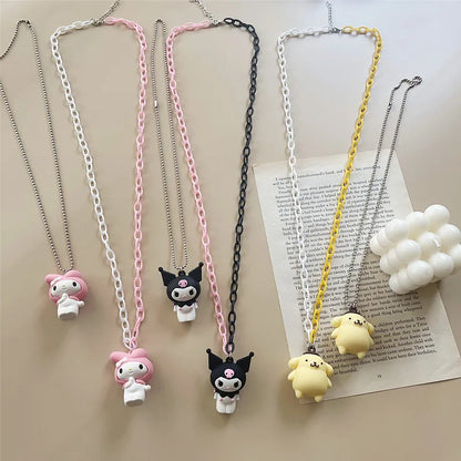 Kuromi Diablo Necklace