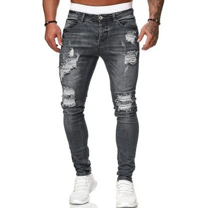 Men’s Distressed Skinny Jeans