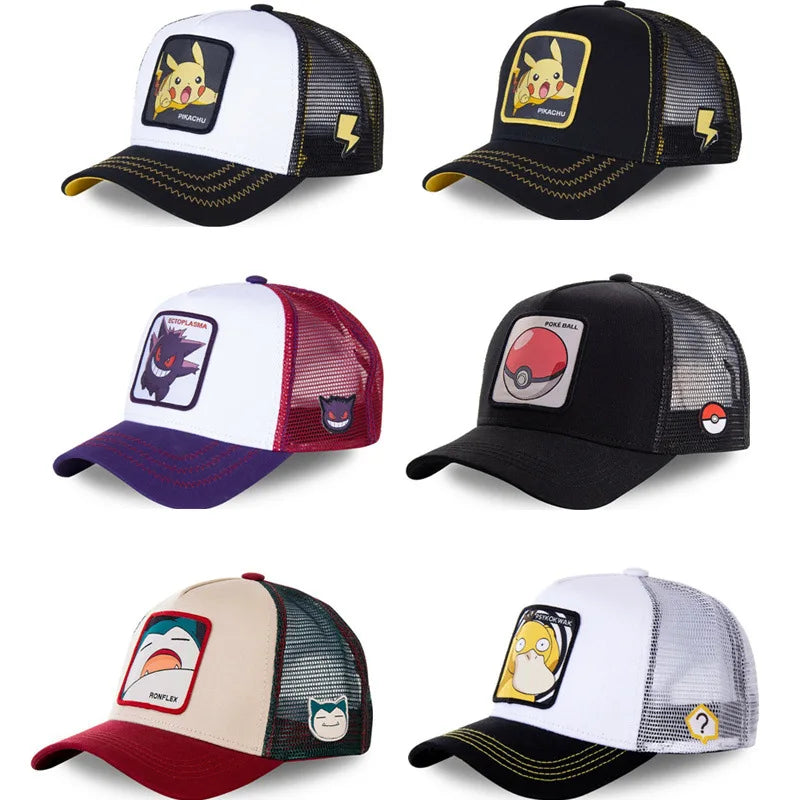 Pokemon Series Cartoon Baseball Cap