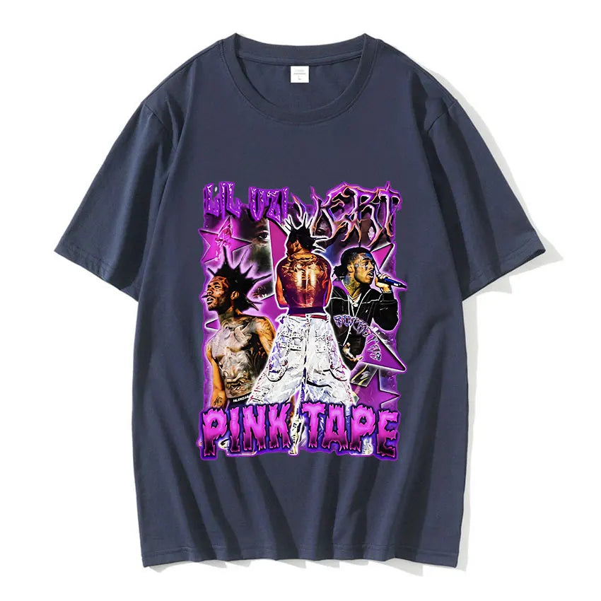 Lil Uzi Vert Pink Graphic T-Shirt