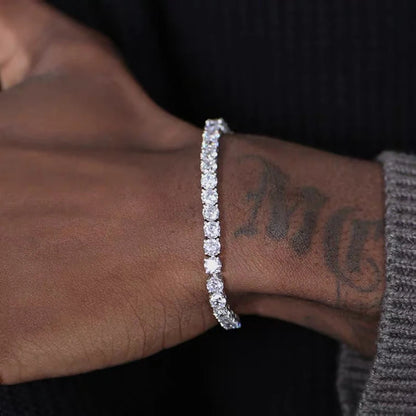 Hip-hop Tennis Bracelet