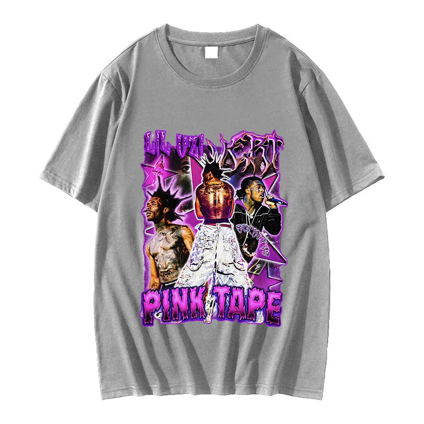 Lil Uzi Vert Pink Graphic T-Shirt