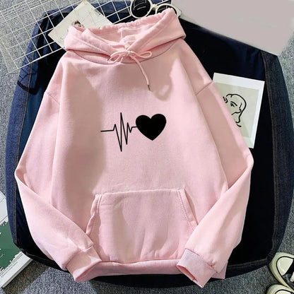 Heartbeat Graphic Hoodie