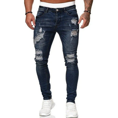 Men’s Distressed Skinny Jeans