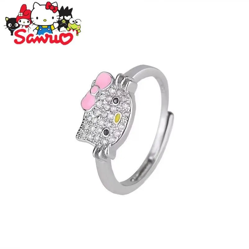 Hello Kitty Crystal Ring