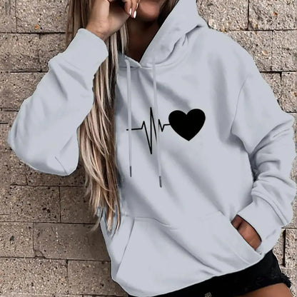 Heartbeat Graphic Hoodie